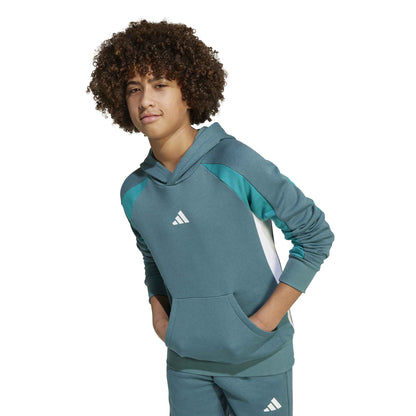FELPA CAPPUCCIO J CB FL HD PRETEA/ ADIDAS JW2490