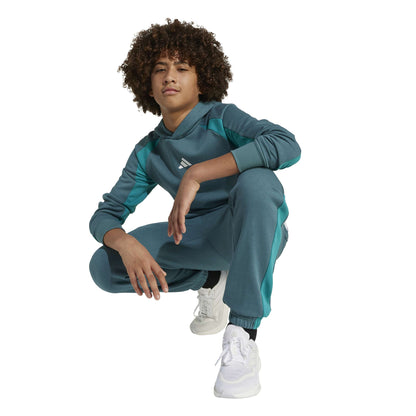 FELPA CAPPUCCIO J CB FL HD PRETEA/ ADIDAS JW2490