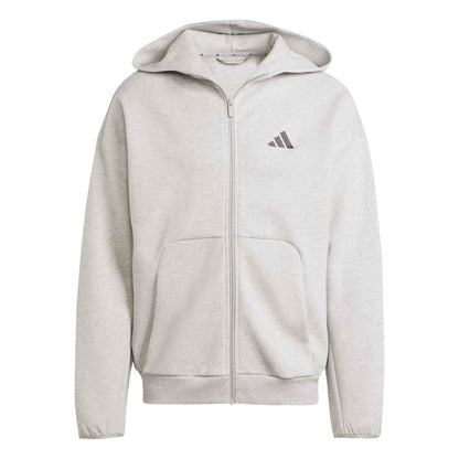 FELPA ZIP M FI SL FZ MGREYH ADIDAS JD4945