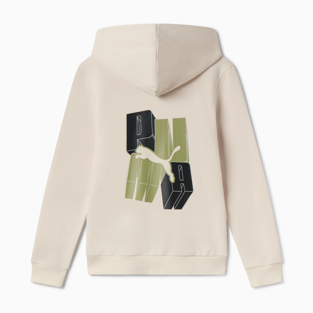 FELPA ZIP CAPPUCCIO JR ESS+ GRAPHIC Hoodie FZ FL B PUMA 686899-87