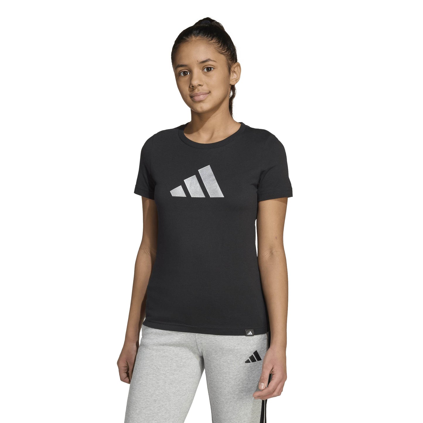 T SHIRT JG GLAM T BLACK ADIDAS JV5262