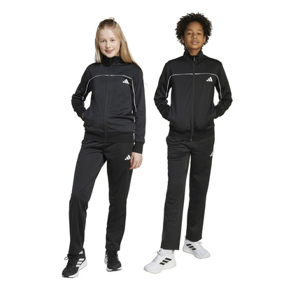 Tuta Sportiva Adidas Bambino Colour Pop Tricot Nero/Bianco JL7479