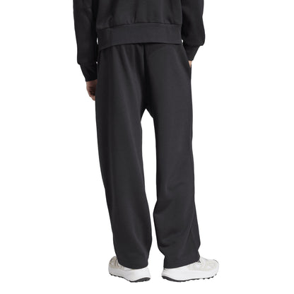 Pantaloni Wide Leg Adidas Uomo Essentials Fleece Nero JF3567