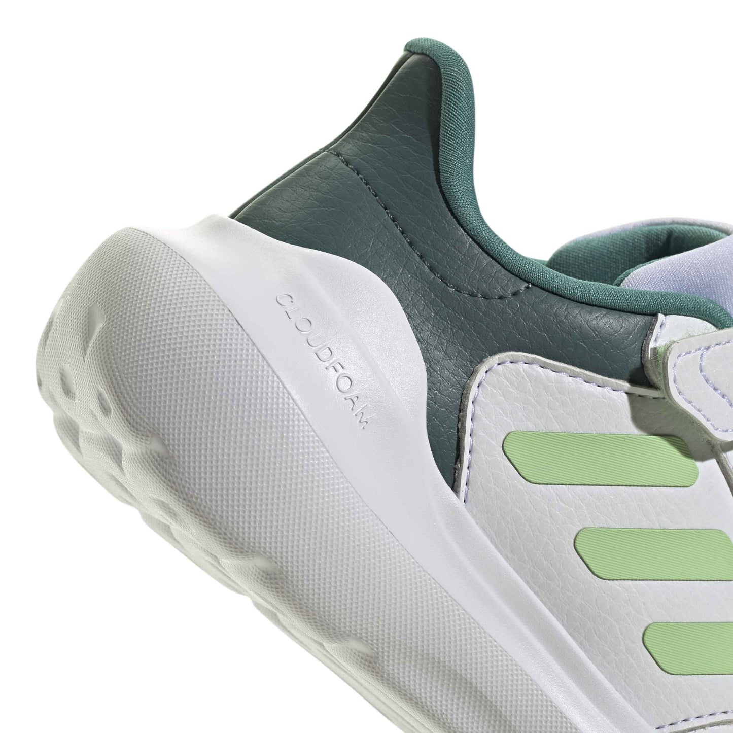 Scarpe Running Adidas Tensaur Run 3.0 EL Bambino Bianco/verde Grigio JR6081