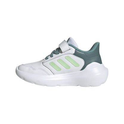 Scarpe Running Adidas Tensaur Run 3.0 EL Bambino Bianco/verde Grigio JR6081