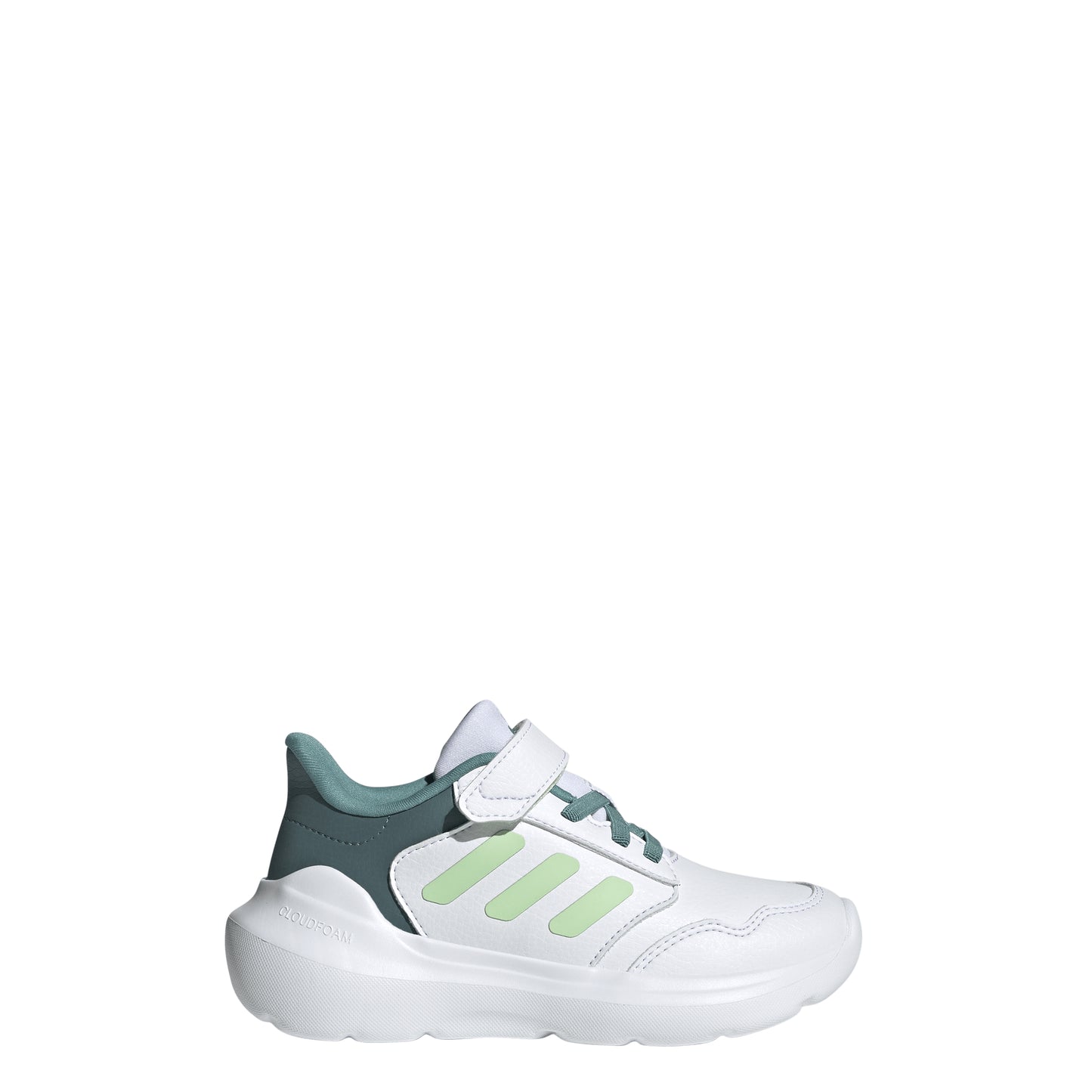 Scarpe Running Adidas Tensaur Run 3.0 EL Bambino Bianco/verde Grigio JR6081