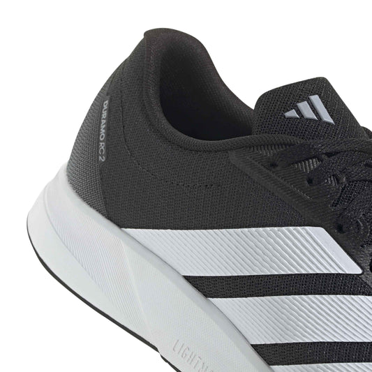 Adidas Duramo RC2 JS4429 - Scarpe Running Uomo Nero/Bianco/Argento (Core Black/Cloud White/Halo Silver)