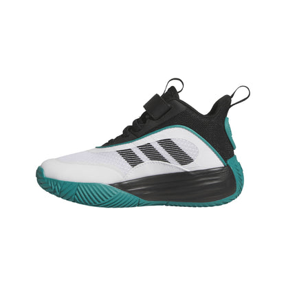 Scarpe Basket Adidas Own The Game 3.0 Bambino Bianco/Nero JQ7940