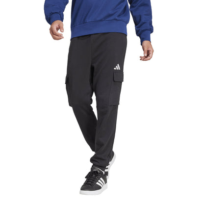 Pantaloni Joggers Adidas Uomo Essentials Feelcozy Nero JE3865