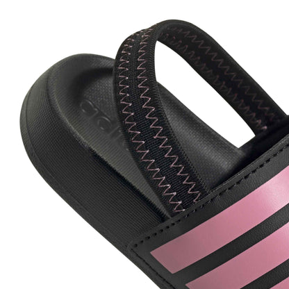Ciabatte Adidas Adilette Estrap Infant Nero/Rosa JR5325
