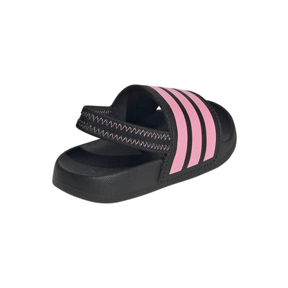 Ciabatte Adidas Adilette Estrap Infant Nero/Rosa JR5325