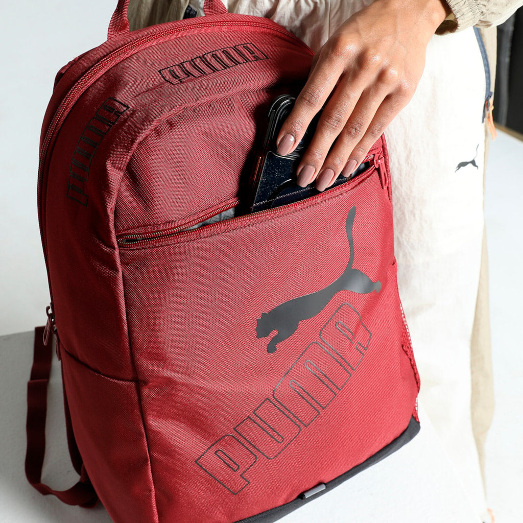 Zaino Puma Phase Backpack II Rosso Intenso 079952-35