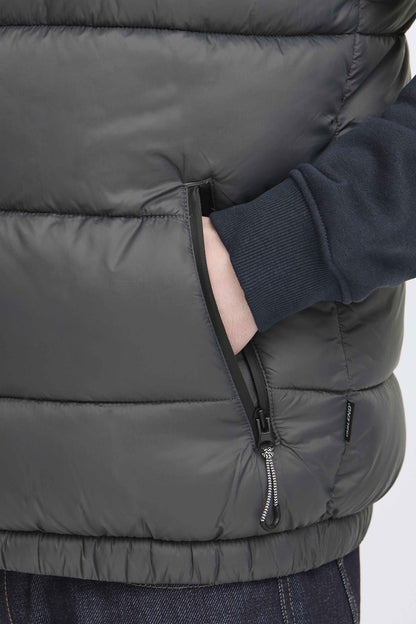 Gilet Blend He BHEIDEN Vest with Stand Uomo Grigio Scuro 20718636-193910