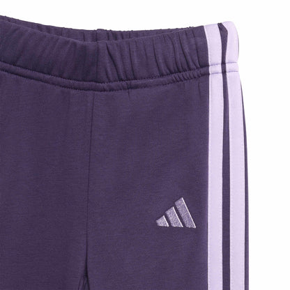 Tuta Infant Adidas Essentials 3-Stripes French Terry Viola JV9854