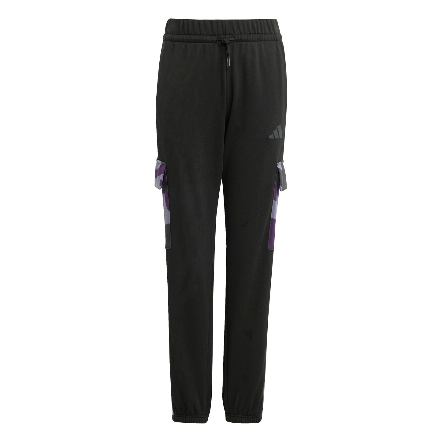 Pantaloni Cargo Adidas 3-Stripes Camo Junior Nero JW2472