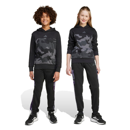 Pantaloni Cargo Adidas 3-Stripes Camo Junior Nero JW2472