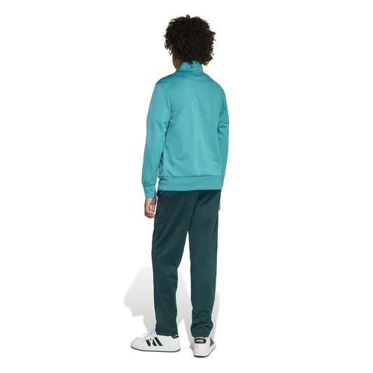 Tuta Adidas J CP TR TS Bambino Pure Teal/White JX0206
