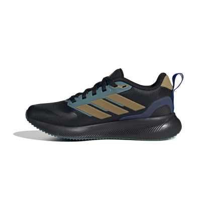 Scarpe Running Adidas Runfalcon 5 Junior Nero/Khaki JQ5690
