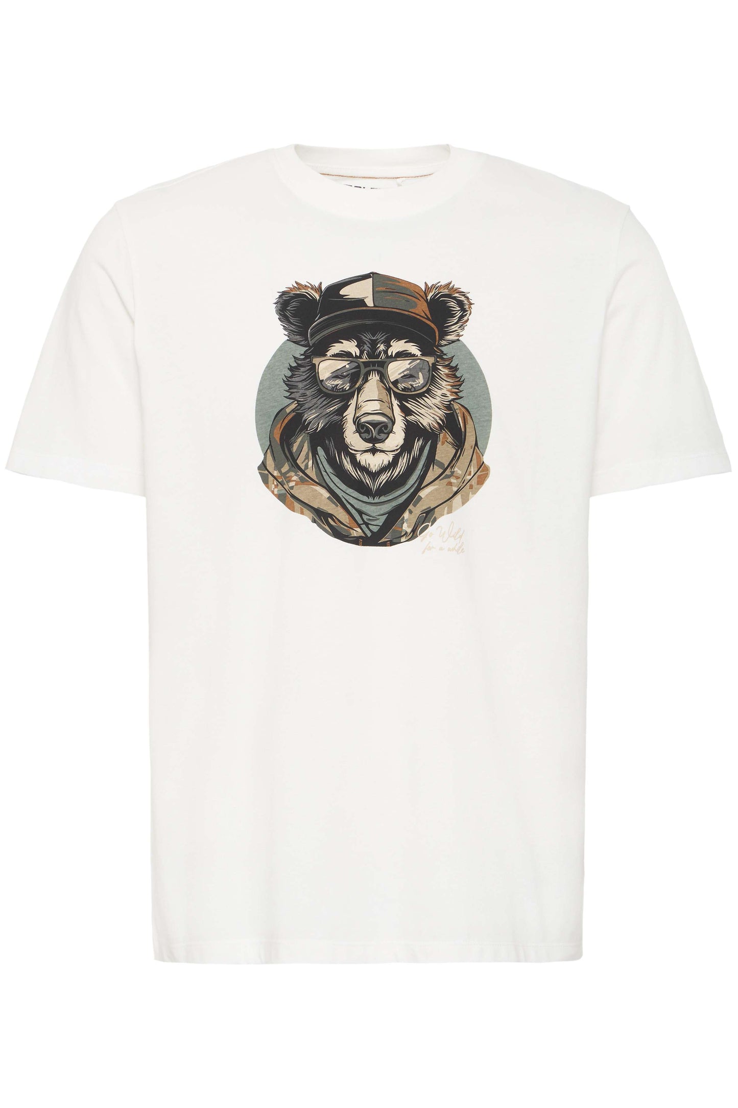 T-Shirt Blend He BHKIAM Tee Uomo Bianco 20718603-110602