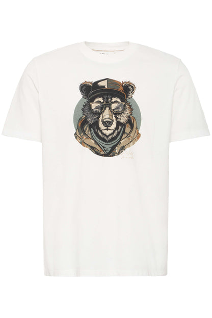 T-Shirt Blend He BHKIAM Tee Uomo Bianco 20718603-110602