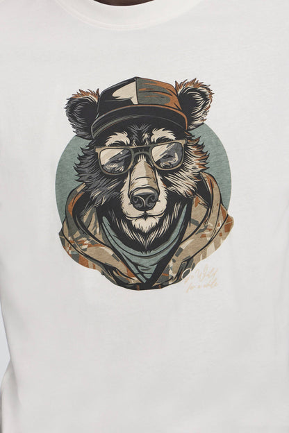 T-Shirt Blend He BHKIAM Tee Uomo Bianco 20718603-110602