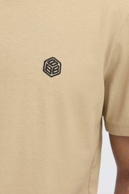 T-Shirt Blend He BHJUMA Tee Uomo Beige 20718462-161315