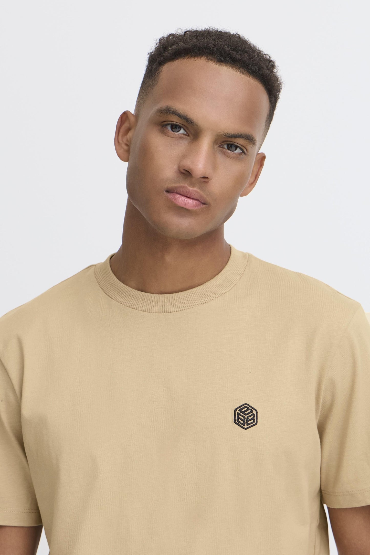 T-Shirt Blend He BHJUMA Tee Uomo Beige 20718462-161315
