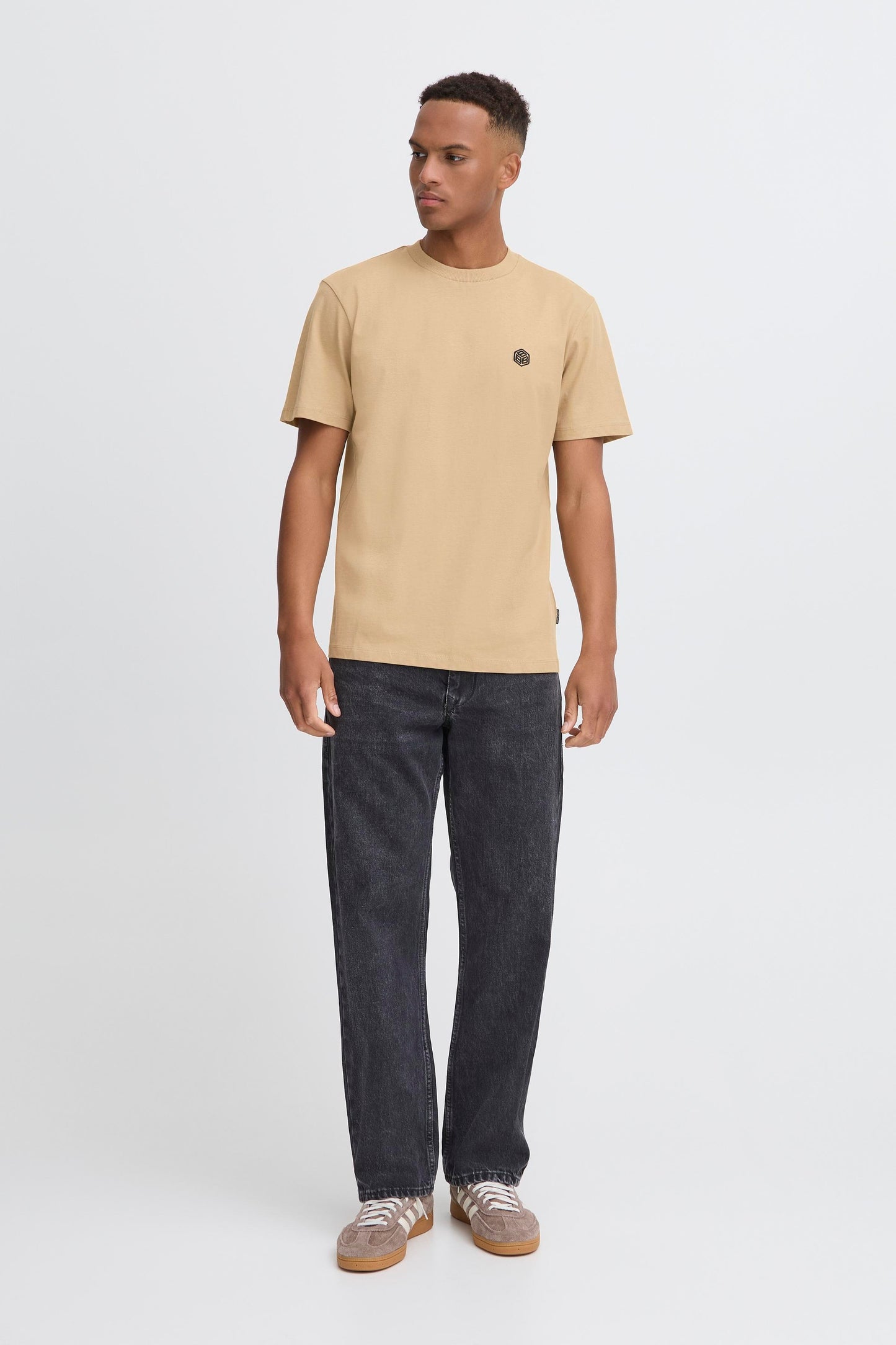T-Shirt Blend He BHJUMA Tee Uomo Beige 20718462-161315