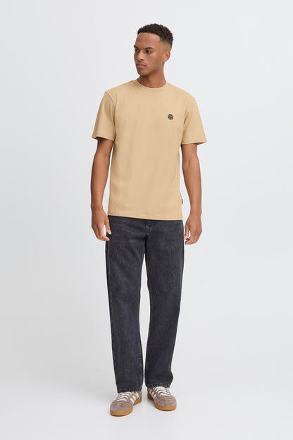 T-Shirt Blend He BHJUMA Tee Uomo Beige 20718462-161315