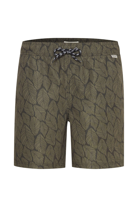 Costume da Bagno Blend Swimwear Uomo Verde Foglie 20716979-190515