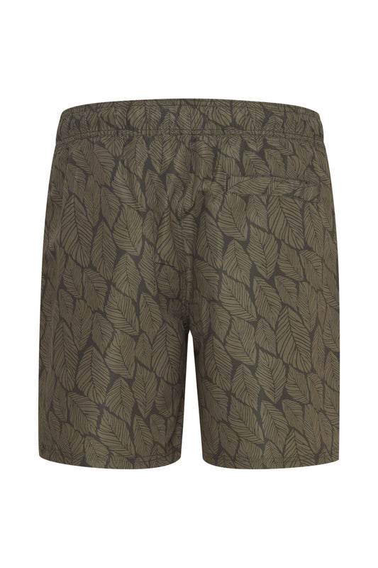 Costume da Bagno Blend Swimwear Uomo Verde Foglie 20716979-190515