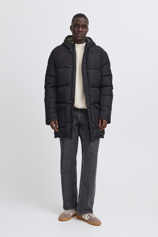 Parka Blend He BHELWIN Jacket Uomo Nero 20718467-194007