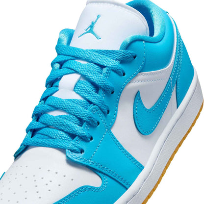 Scarpe Nike WMNS Air Jordan 1 Low Aquatone Bianco/Azzurro DC0774-104
