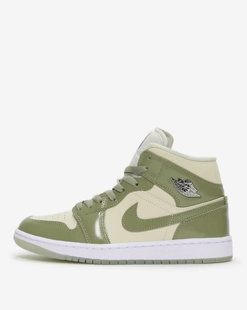 Scarpe Nike WMNS Air Jordan 1 Mid SE Sea Glass/Oil Green HF4079-003