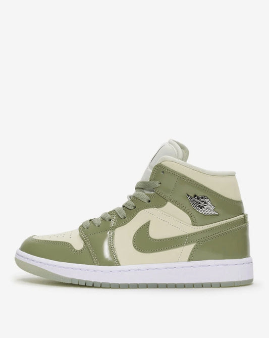 Scarpe Nike WMNS Air Jordan 1 Mid SE Sea Glass/Oil Green HF4079-003