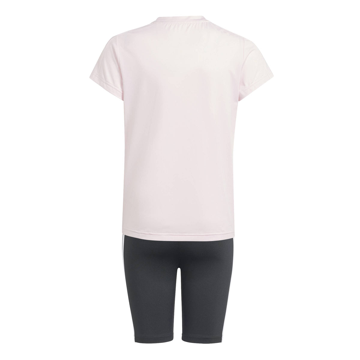 Set T-Shirt e Ciclista Adidas JG TR-ES 3S TSE Junior Rosa IT0531