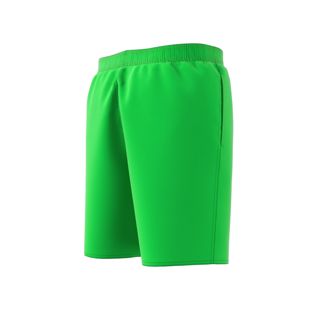 Shorts da Nuoto Adidas Solid CLX Classic-Length Lucid Lime/White IR6217