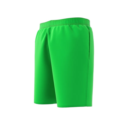 Shorts da Nuoto Adidas Solid CLX Classic-Length Lucid Lime/White IR6217