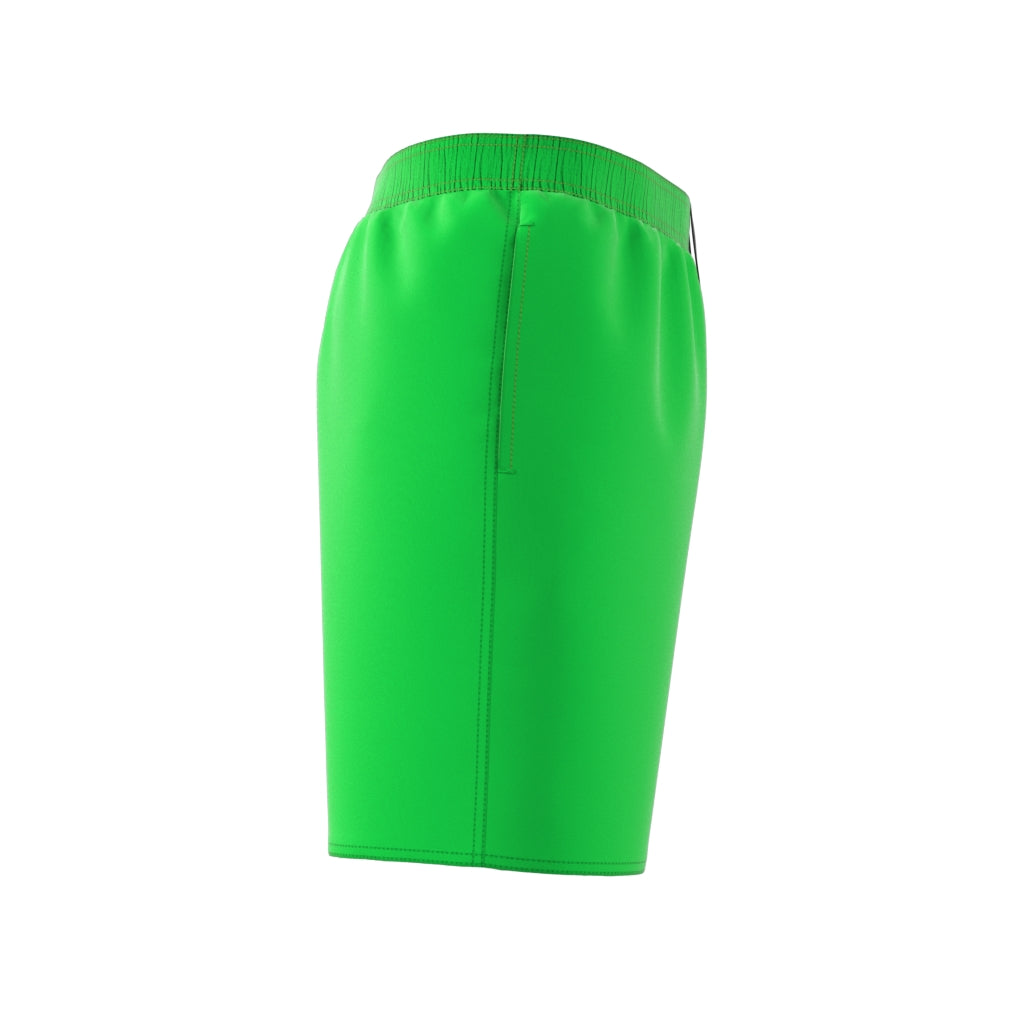 Shorts da Nuoto Adidas Solid CLX Classic-Length Lucid Lime/White IR6217