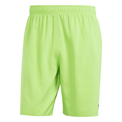 Shorts da Nuoto Adidas Solid CLX Classic-Length Lucid Lime/White IR6217