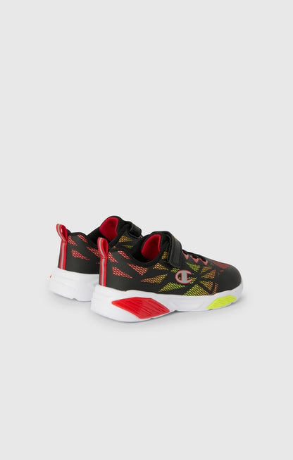 Champion Wave Tri B PS Low Cut Shoe S33227-KK005 - Scarpe Bambino Nero (Black)