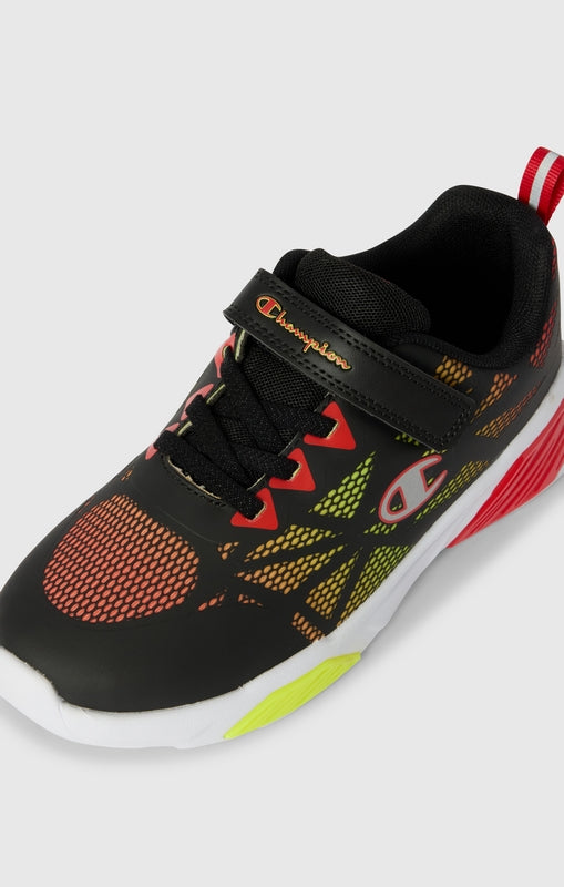 Champion Wave Tri B PS Low Cut Shoe S33227-KK005 - Scarpe Bambino Nero (Black)