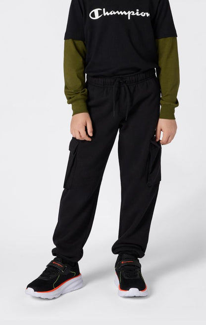 Champion Cargo Pants 307331-KK001 - Pantaloni Cargo Junior Nero