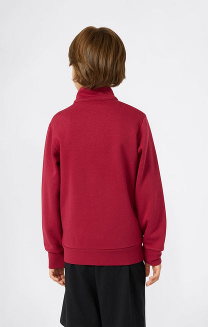 Felpa con Cappuccio Full Zip Champion Full Zip Sweatshirt Rosso 307256-RS525