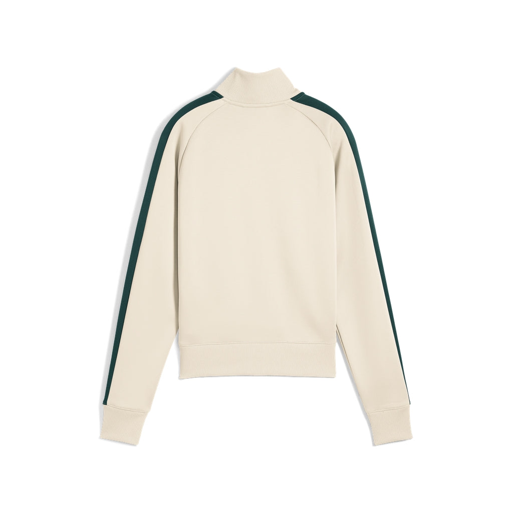 Giacca Track Puma T7 Always On Short Track Jacket Donna Beige/Verde 629796-92