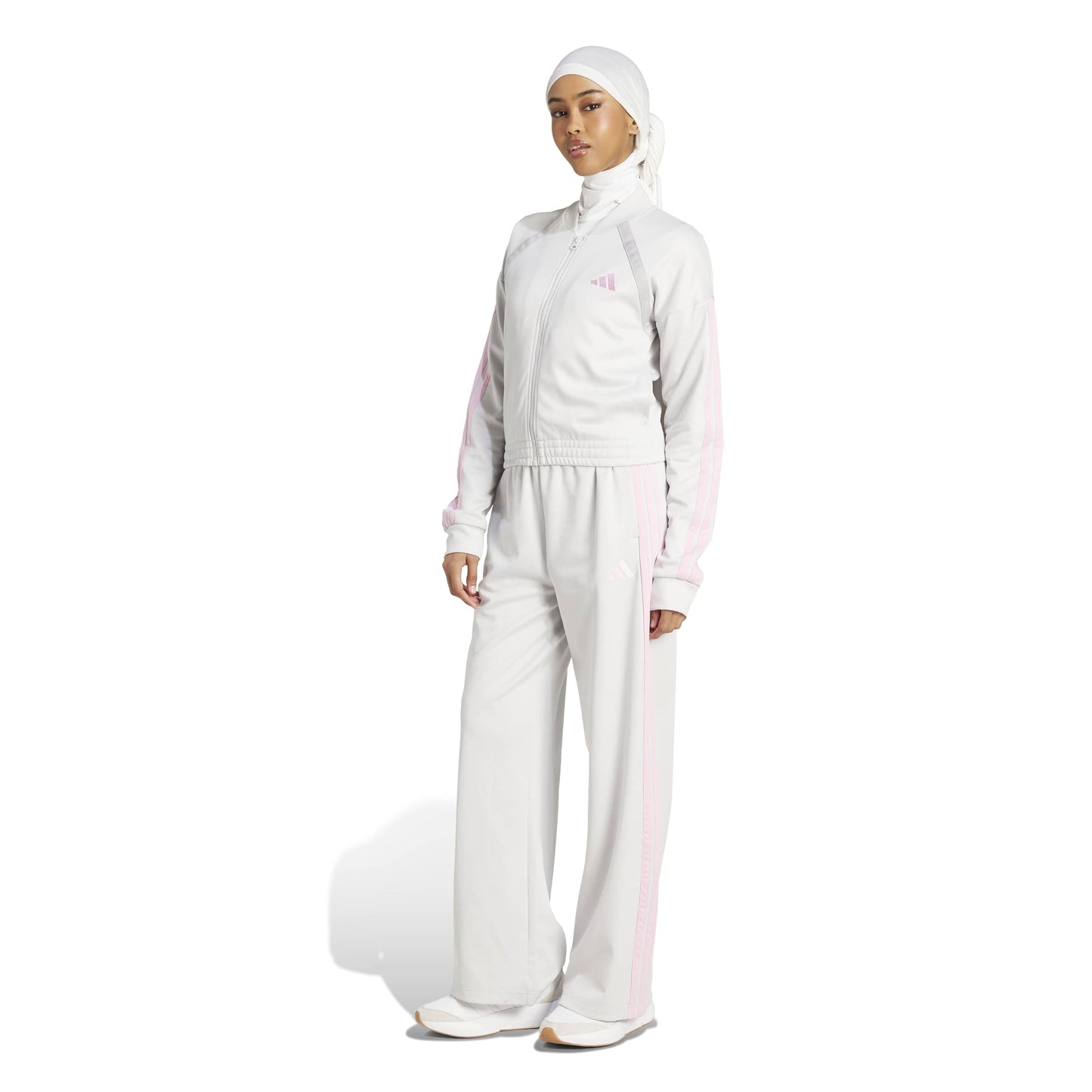 Tuta Adidas Women's Teamsport Tracksuit Donna Grigio Chiaro JL7336