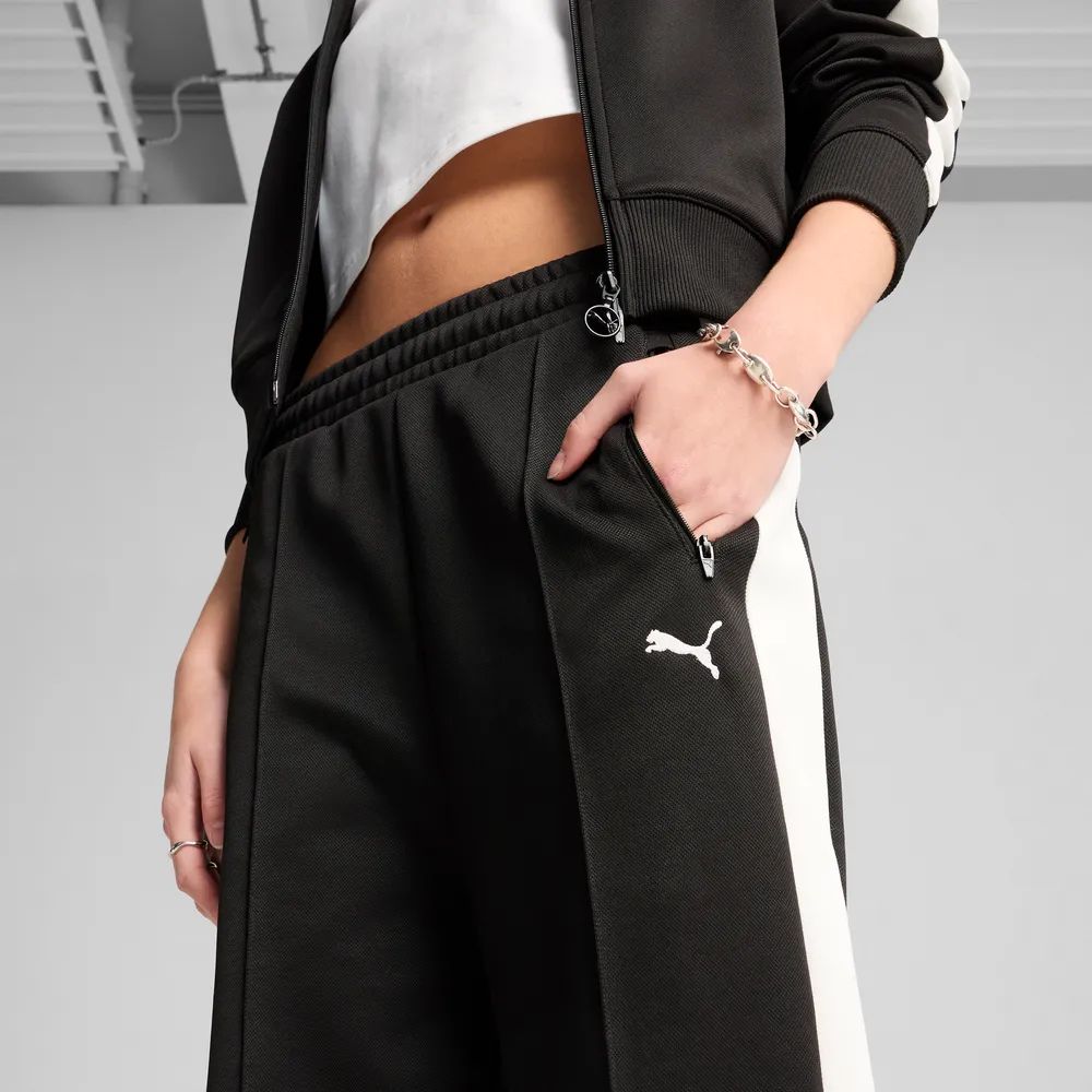Puma T7 Always On Straight Track Pants 629797-01 - Pantaloni Track Donna Nero (Puma Black)