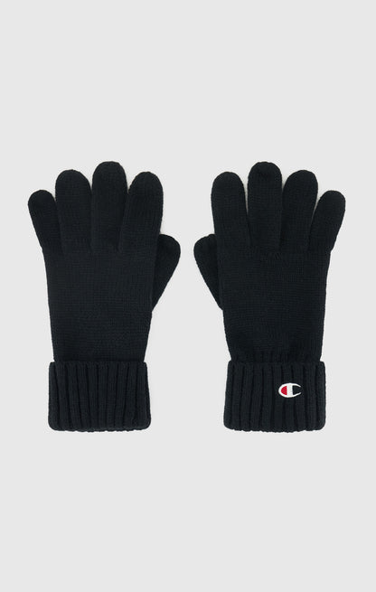 Champion Gloves 806067-KK001 - Guanti Lana Uomo Nero