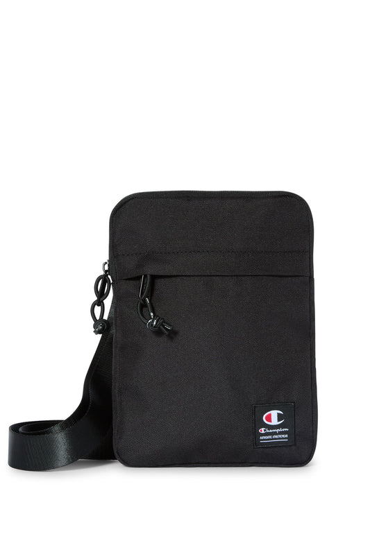 Champion Small Shoulder Bag 806022-KK001 - Borsa a Tracolla Piccola Uomo Nero