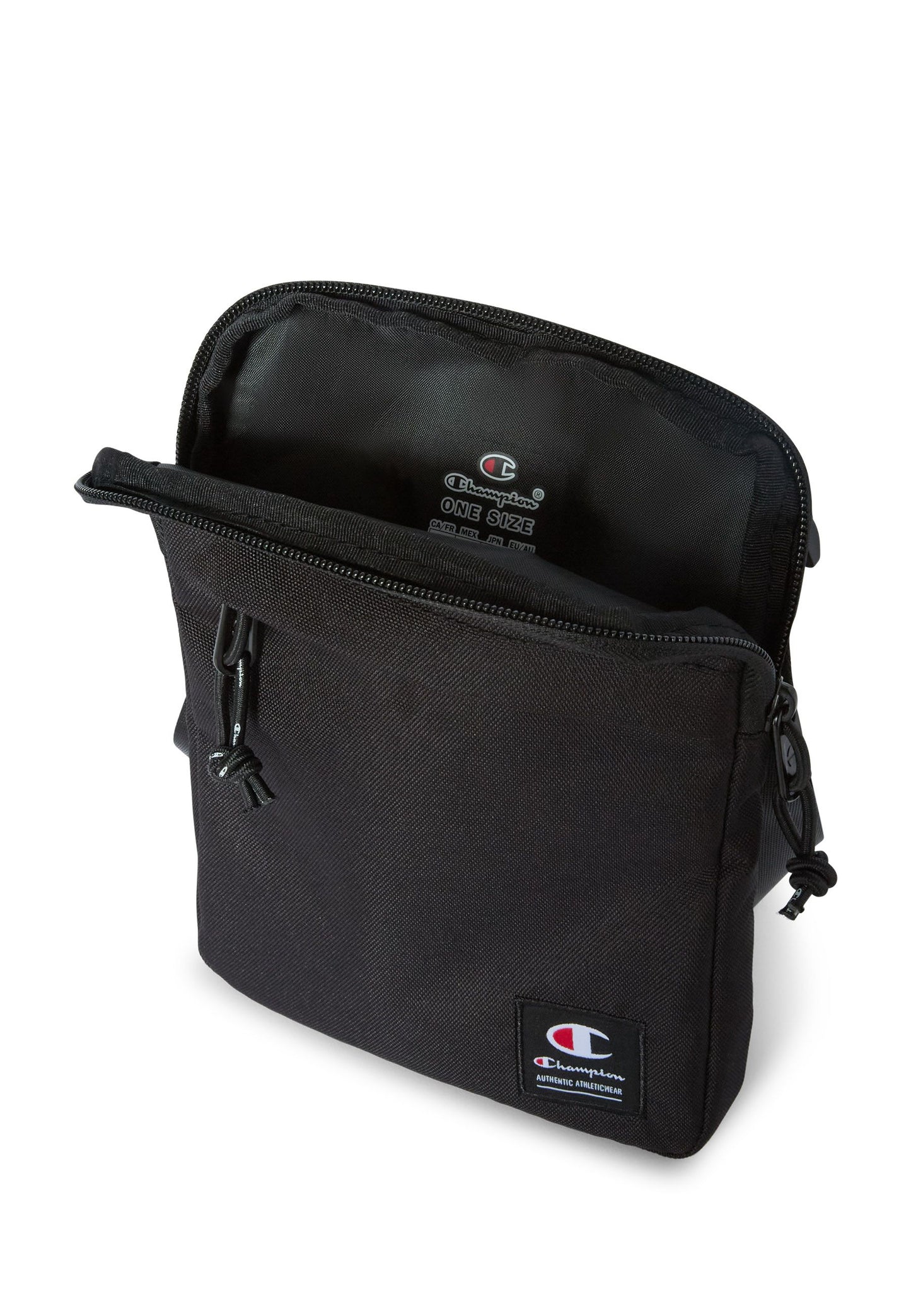 Champion Small Shoulder Bag 806022-KK001 - Borsa a Tracolla Piccola Uomo Nero